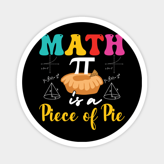 Pi is a piece of pie math Magnet by Fun Planet